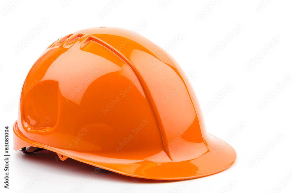 Isolated safety helmet hat Isolated safety helmet hat