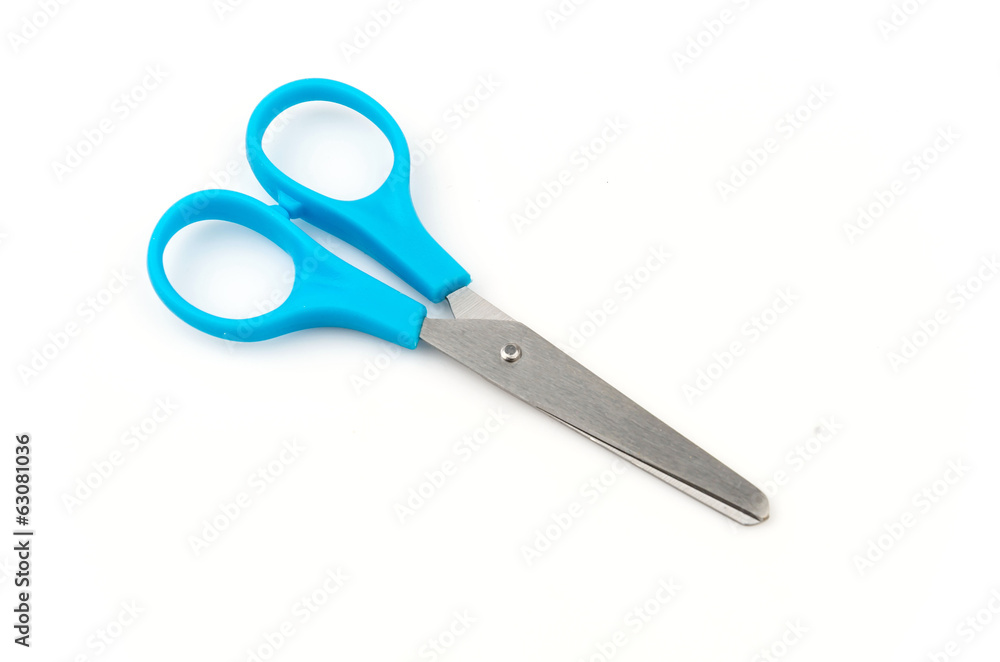 Scissors isolated white background Scissors isolated white background