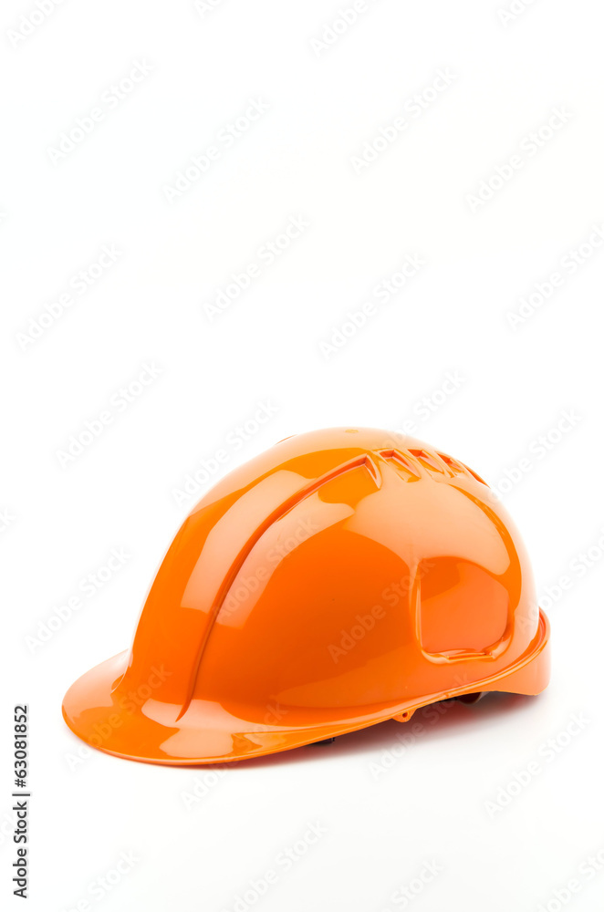 Isolated safety helmet hat Isolated safety helmet hat