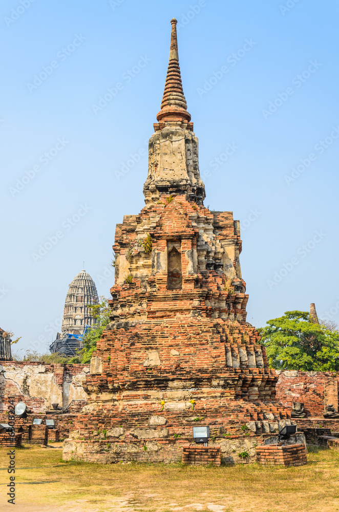 Old temple in ayutthaya Thailand Old temple in ayutthaya Thailand