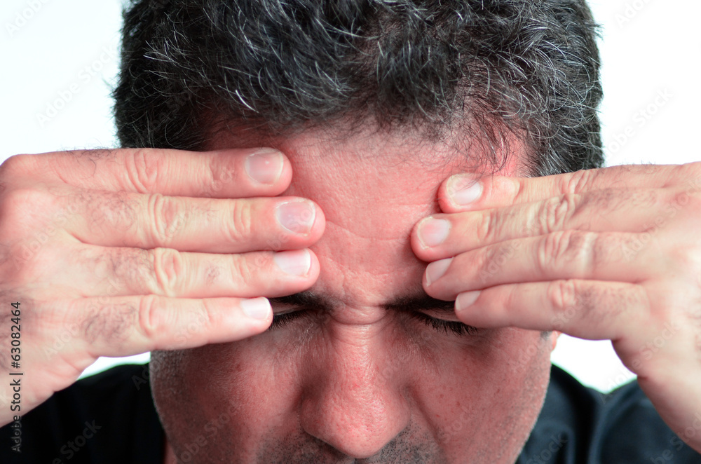 Fototapeta premium Depressed man