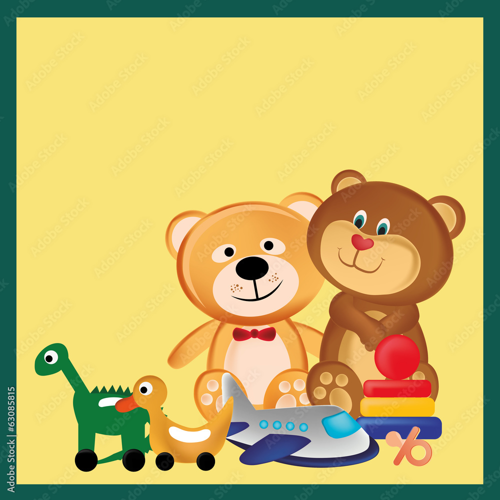 Fototapeta premium toys