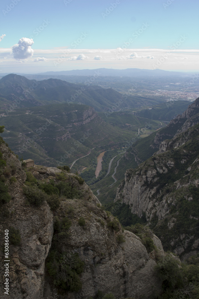 Obraz premium Spain. Catalonia. Montserrat.