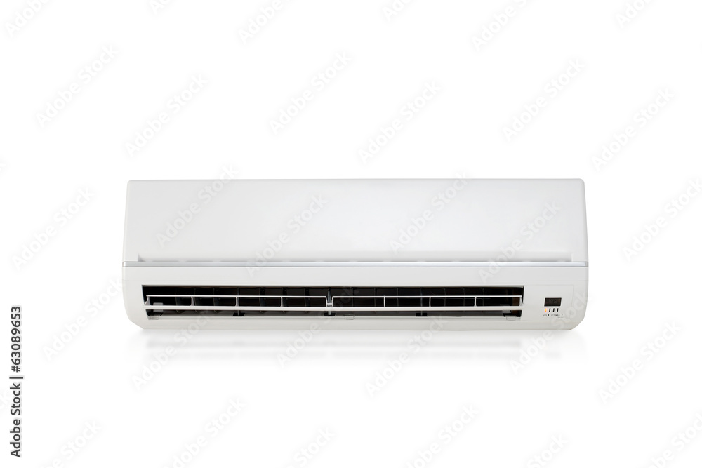 Air conditioner isolated on white Air conditioner isolated on white