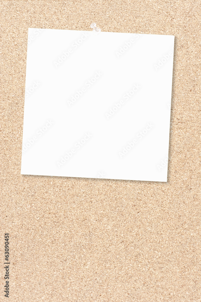 Cork Board and Memo Paper Cork Board and Memo Paper