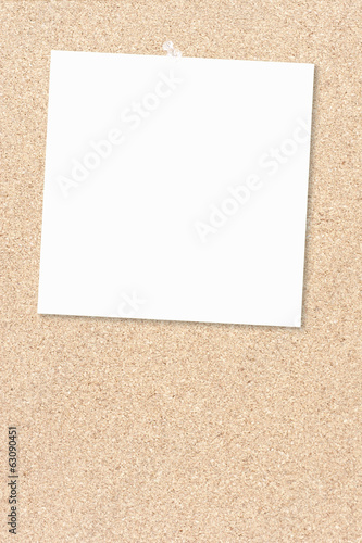 Cork Board and Memo Paper