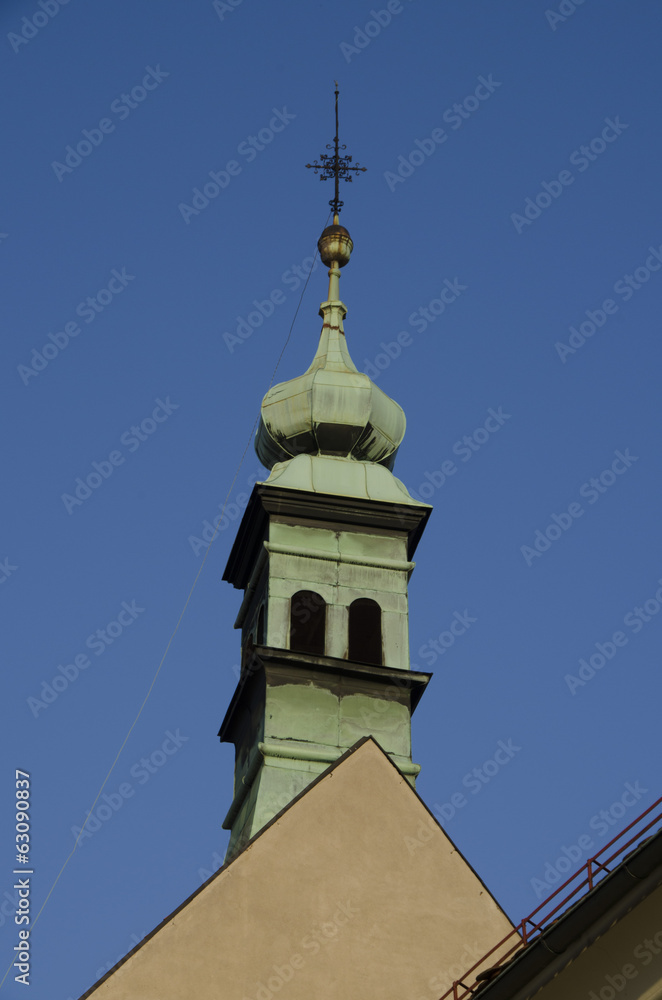 church tower in zagreb