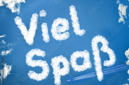 Viel Spaß aus Wolken