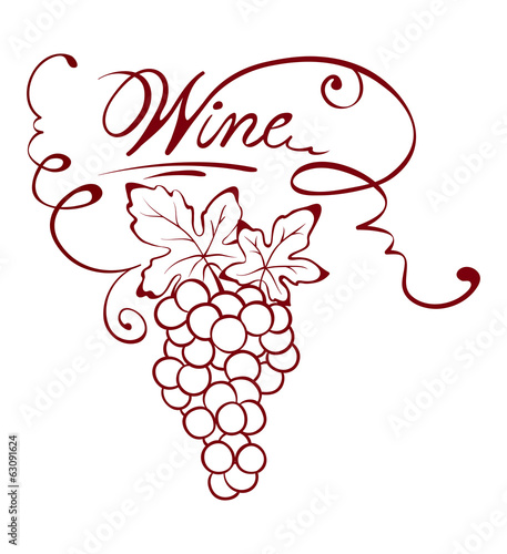 Illustration -- wine title