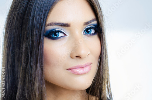 Blue eyes girl