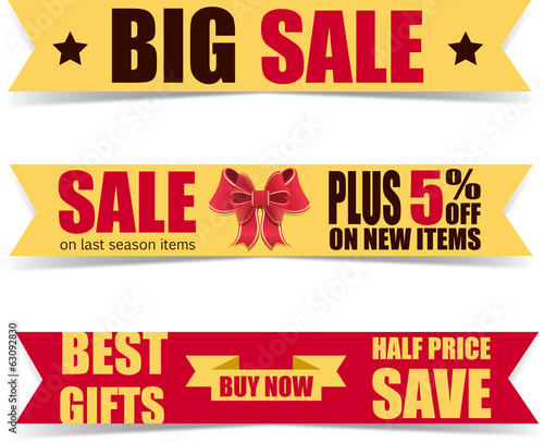 Sale stickers