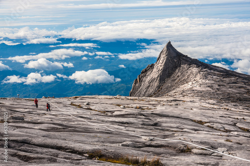 фотографія South Peak of Kinabalu mount