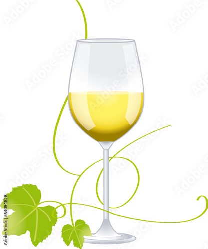 VERRE DE VIN BLANC 1