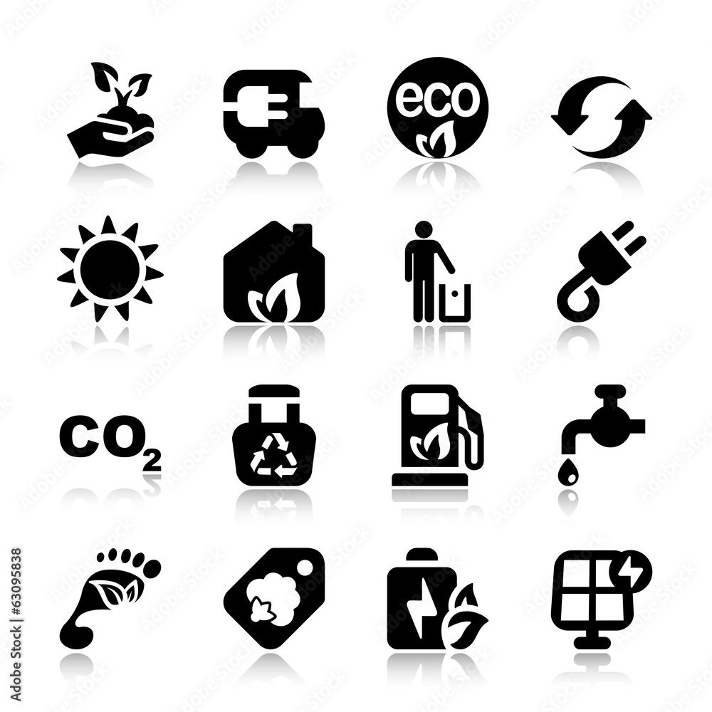 flat icons ecology set1 with reflex flat icons ecology set1 with reflex