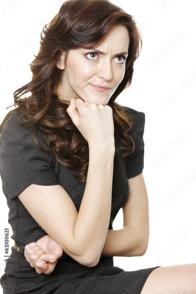 Business woman sitting Business woman sitting