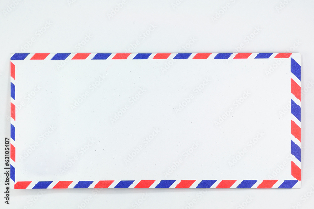 Single long air envelope, classic Single long air envelope, classic