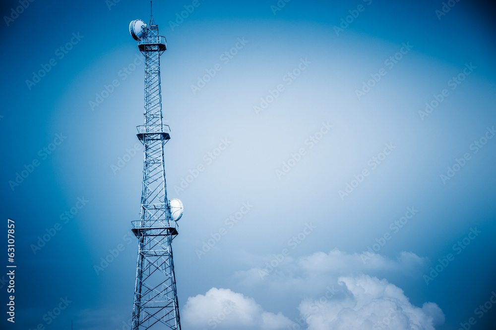 Obraz premium High voltage towers