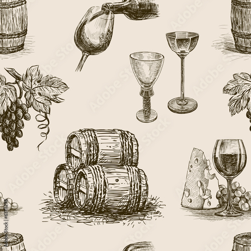 pattern of winemaking