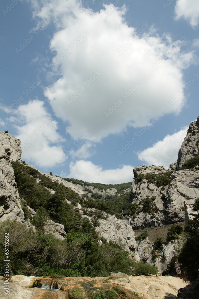 Gorges de galamus,Pyrénées orientales Gorges de galamus,Pyrénées orientales
