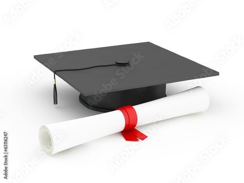 Diploma and Cap