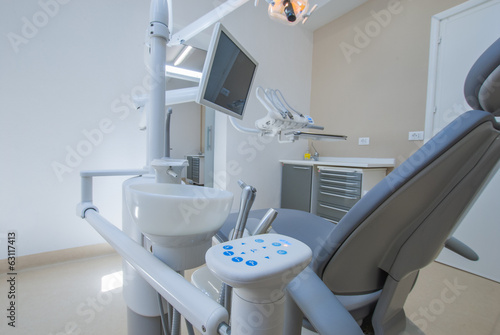 Studio dentistico, Sala Operatoria con strumenti medici photo