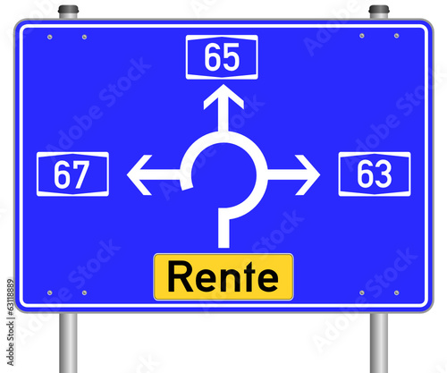 Rente Schild  #140327-svg02