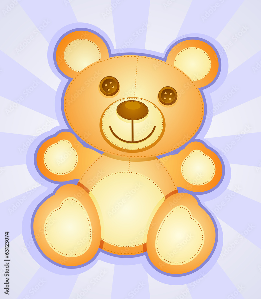 Teddy Bear Cartoon Character Teddy Bear Cartoon Character