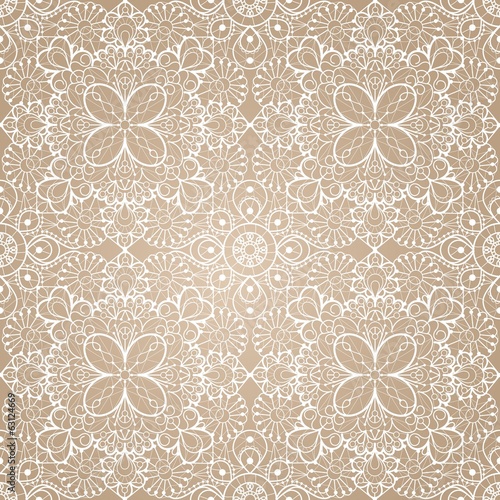 Seamless lace background