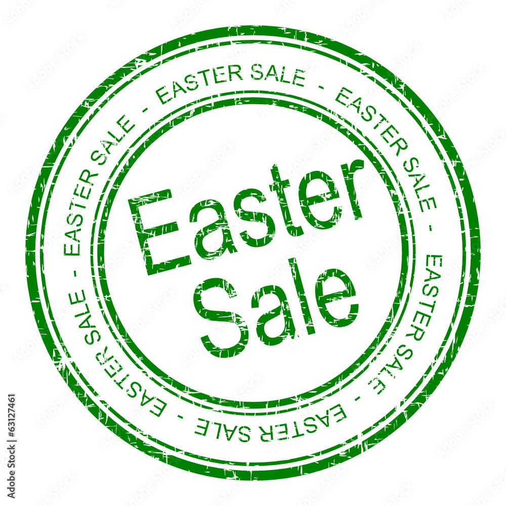Easter Sale Stempel Easter Sale Stempel
