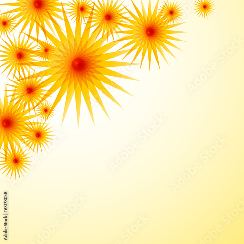 Vector summer background