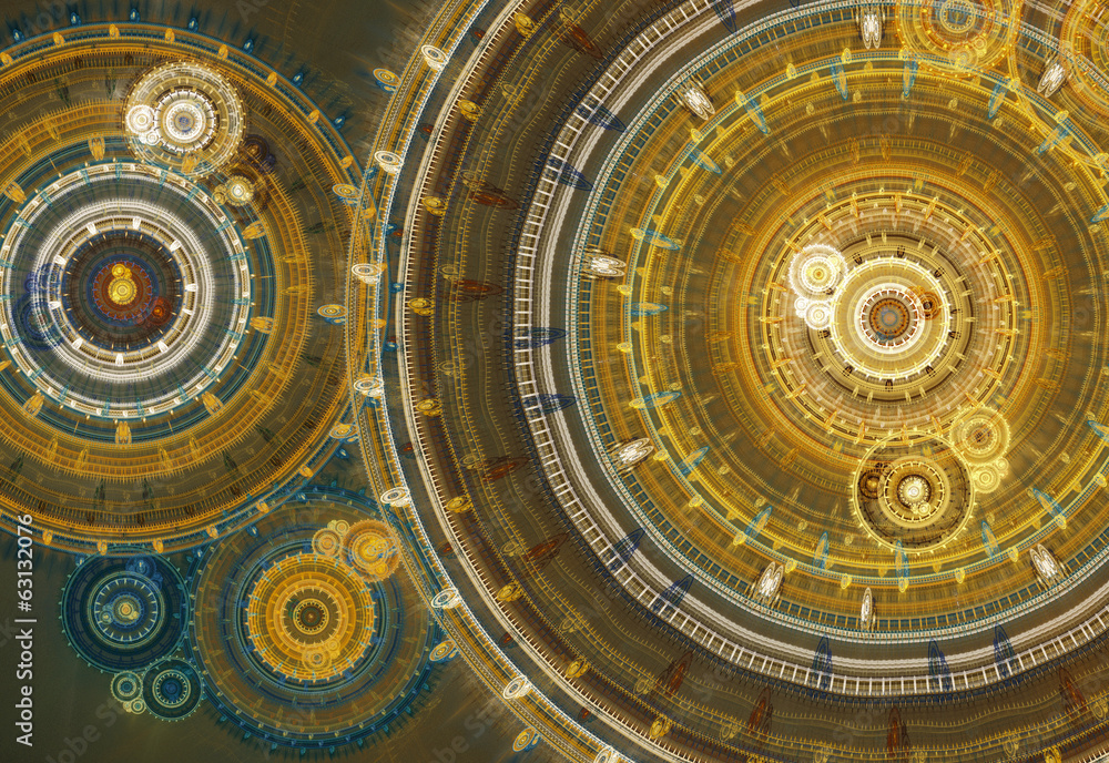 Steam punk abstract