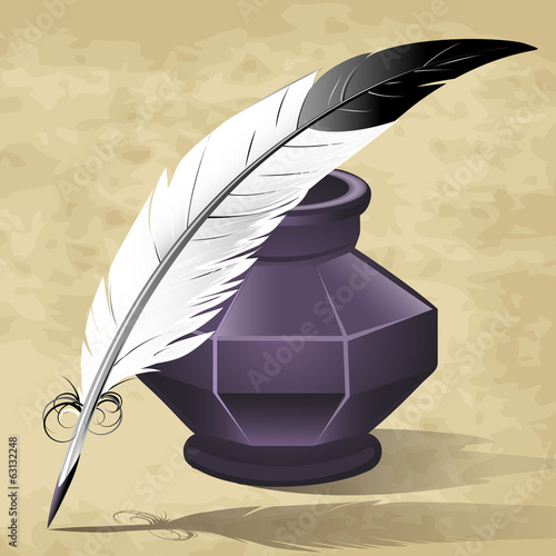 Quill pen