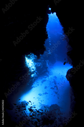 Underwater Cave © Richard Carey