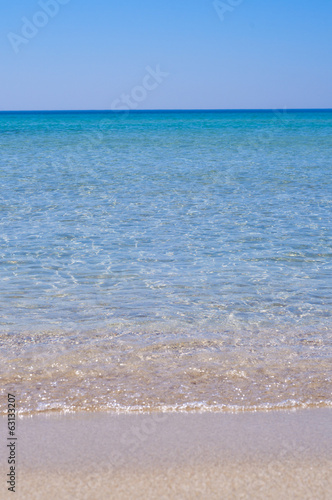 Horizon over water, sandy b...