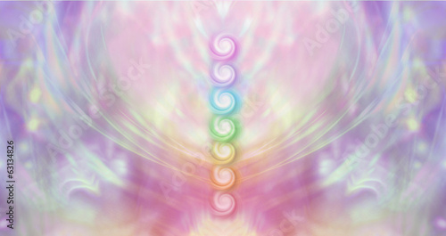 Fotografie Seven Chakra Vortex Website Banner