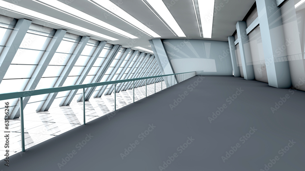 Obraz premium Leerer Flughafen