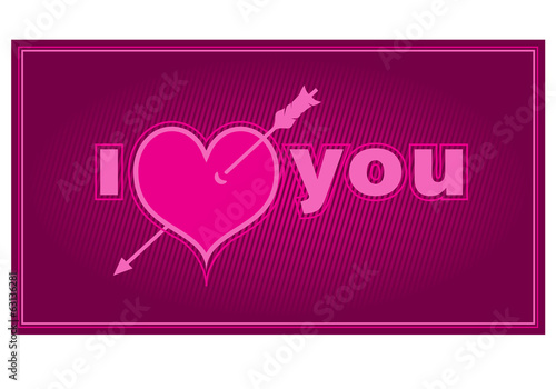 i love you card