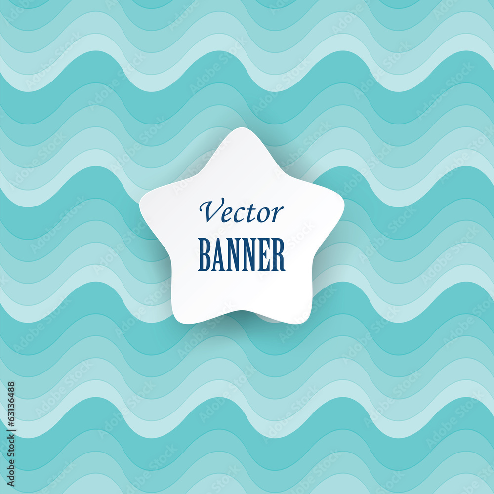 Vector sea background Vector sea background