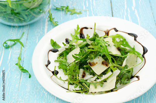 Rocket salad with parmesan