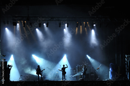 Rock concert live