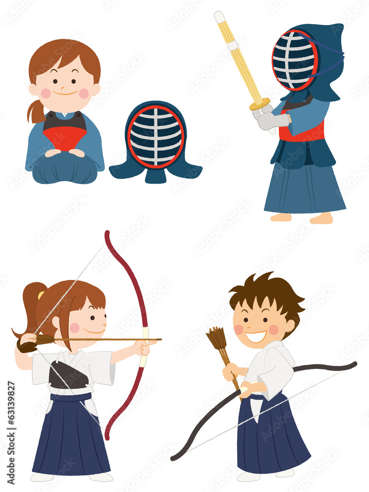 剣道 弓道 Stock イラスト Adobe Stock 剣道 弓道 Stock イラスト Adobe Stock