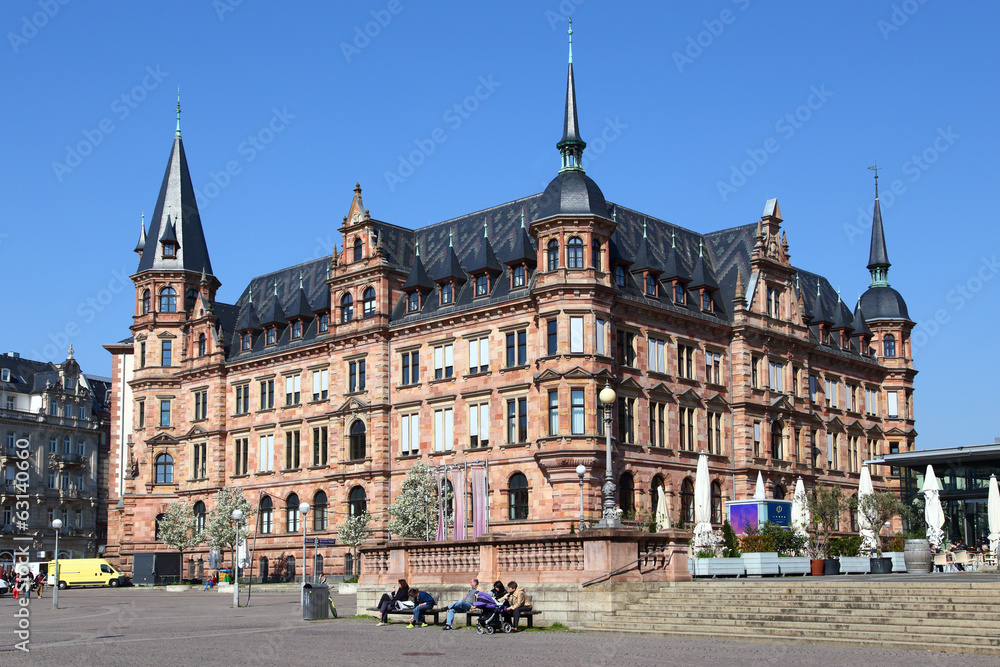 Wiesbaden, Neues Rathaus (März 2014)