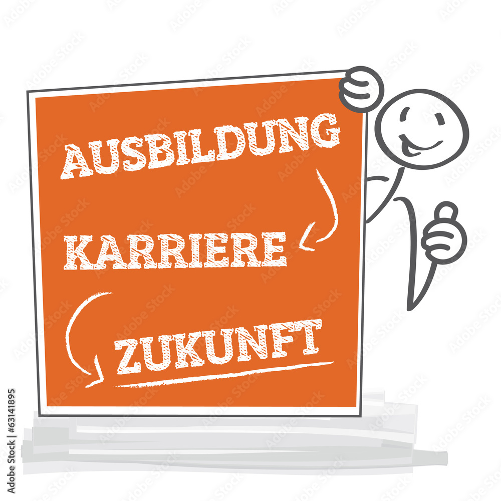 Ausbildung, Karriere, Zukunft Stock Vector | Adobe Stock