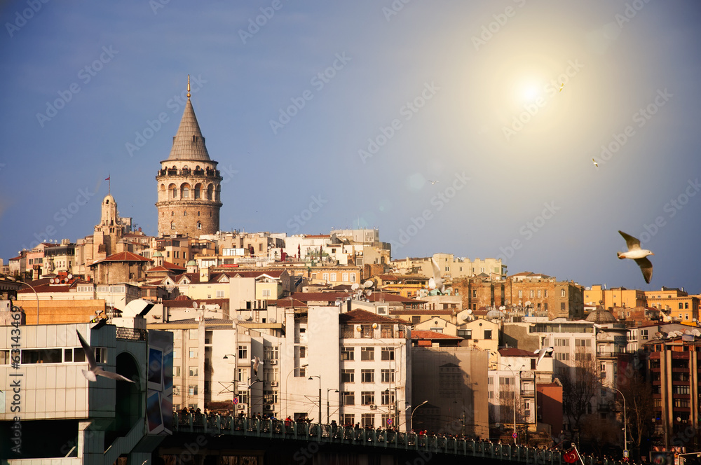 Obraz premium Galata Tower