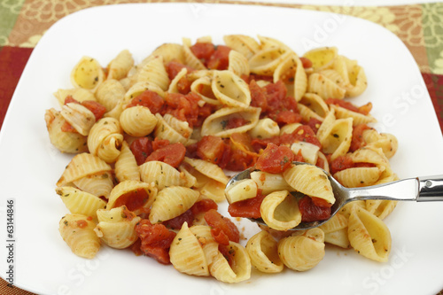 Pasta with Tomatoes and Garlic