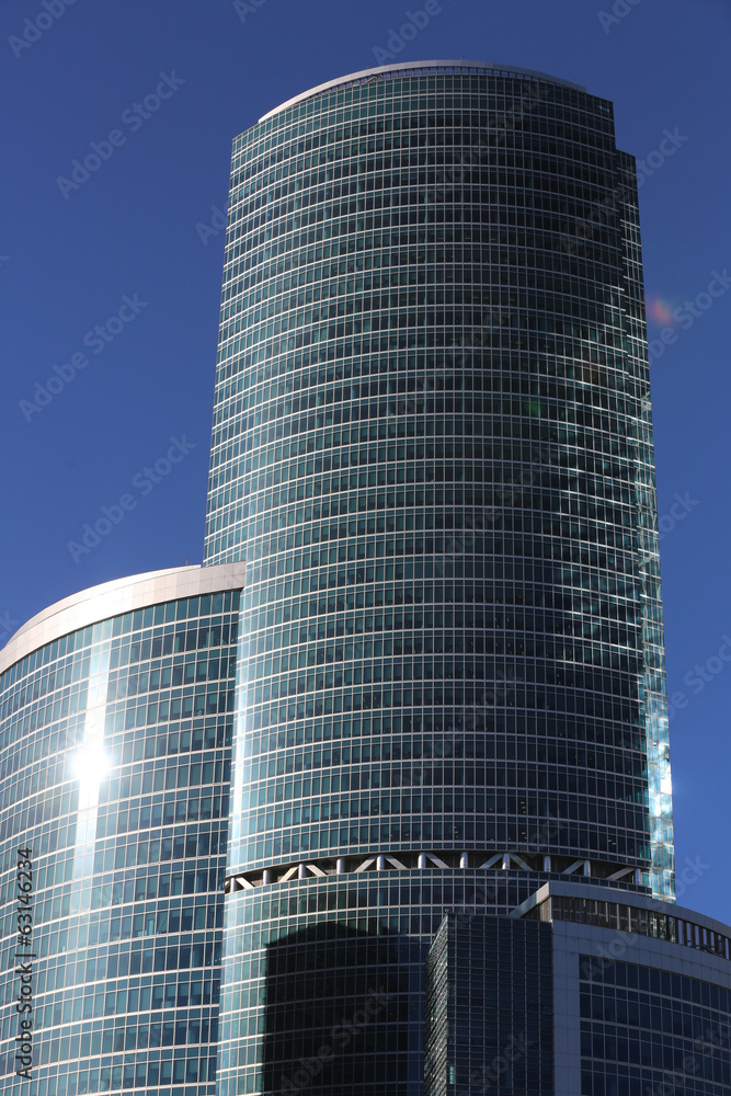 Obraz premium Business offices and trade centers in the business area 