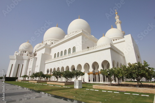 Tableau sur toile Sheikh Zayed Bin Sultan Al Nahyan Mosquée