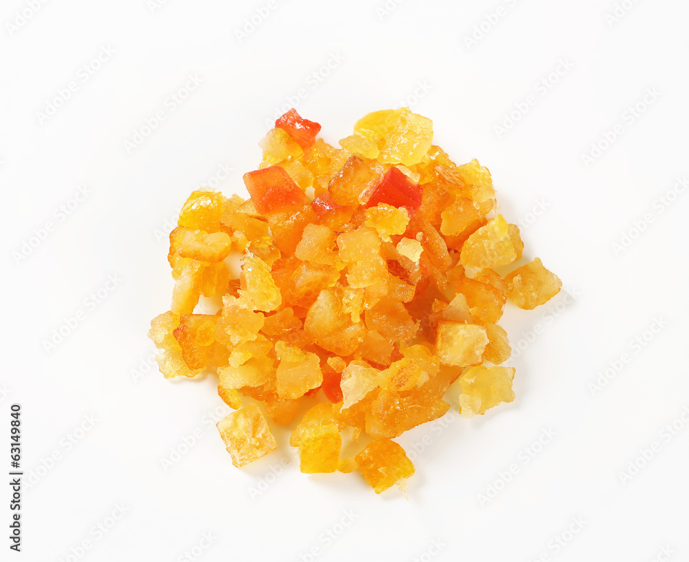 Candied citrus peel Candied citrus peel