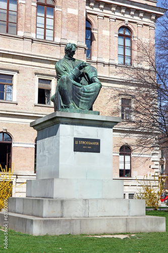 Statue of Bishop Strossmayer