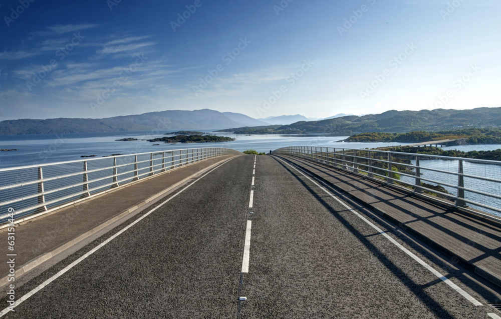 Beautiful view from bridge Beautiful view from bridge